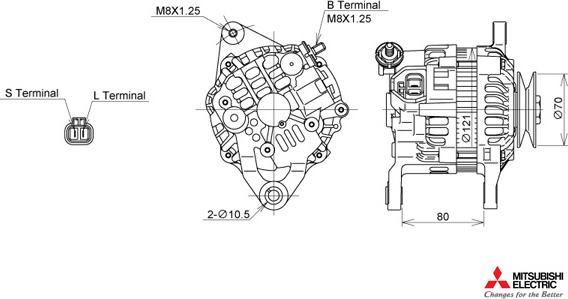 KUTNAK AUTOMOTIVE 722423/M - Генератор vvparts.bg