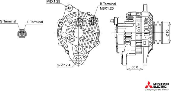 KUTNAK AUTOMOTIVE 722470/M - Генератор vvparts.bg