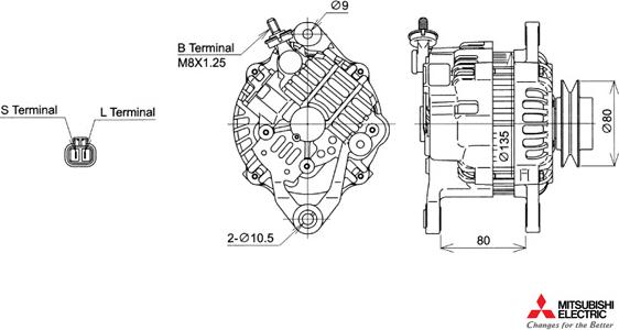 KUTNAK AUTOMOTIVE 722471/M - Генератор vvparts.bg