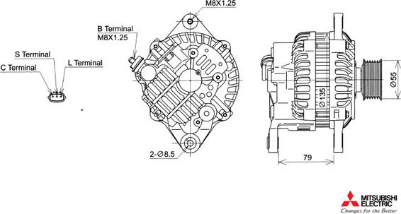 KUTNAK AUTOMOTIVE 722473/M - Генератор vvparts.bg