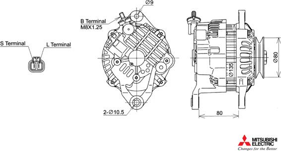 KUTNAK AUTOMOTIVE 722472/M - Генератор vvparts.bg