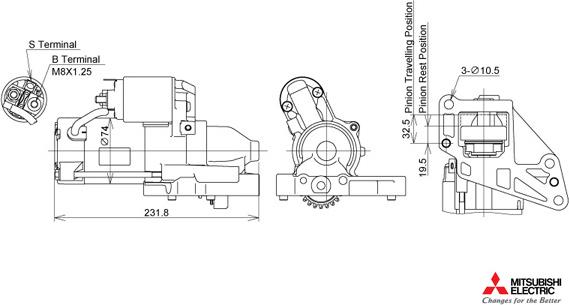 KUTNAK AUTOMOTIVE 722685/M - Стартер vvparts.bg