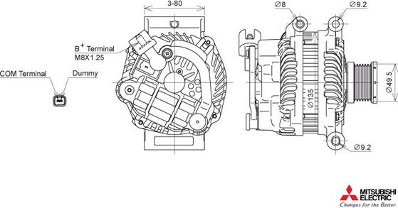 KUTNAK AUTOMOTIVE 722110/M - Генератор vvparts.bg