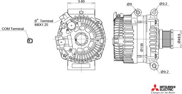 KUTNAK AUTOMOTIVE 722394/M - Генератор vvparts.bg