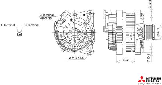 KUTNAK AUTOMOTIVE 722383/M - Генератор vvparts.bg