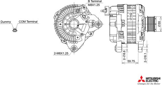 KUTNAK AUTOMOTIVE 722375/M - Генератор vvparts.bg