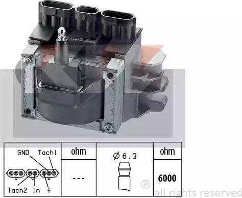 KW 490 404 - Запалителна бобина vvparts.bg