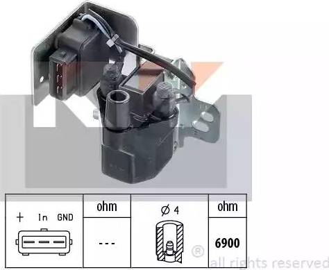 KW 490 316 - Запалителна бобина vvparts.bg