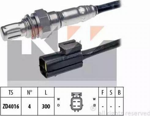 KW 497 201 - Ламбда-сонда vvparts.bg