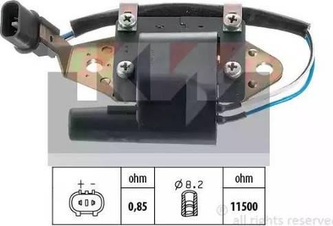 KW 470 283 - Запалителна бобина vvparts.bg