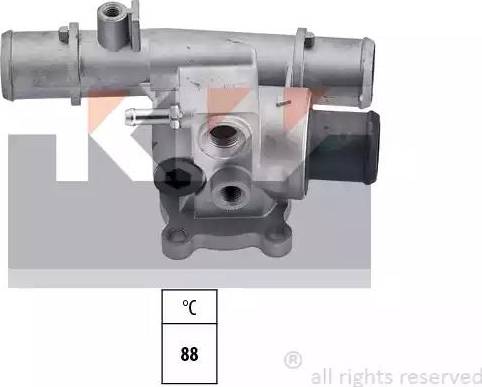 KW 580 479 - Термостат, охладителна течност vvparts.bg