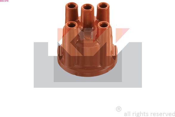 KW 806 079 - Капачка на дистрибутор на запалване vvparts.bg