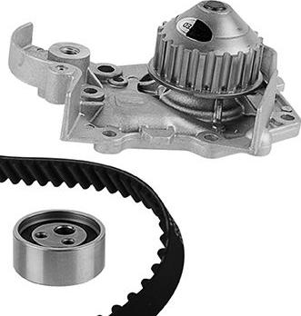 KWP KW412-1 - Водна помпа+ к-кт ангренажен ремък vvparts.bg