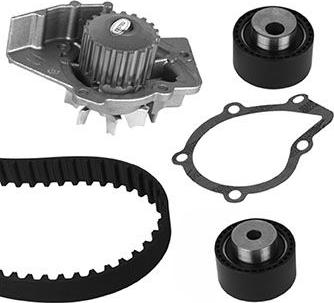 KWP KW747-4 - Водна помпа+ к-кт ангренажен ремък vvparts.bg