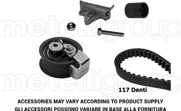 KWP TW421 - Комплект ангренажен ремък vvparts.bg