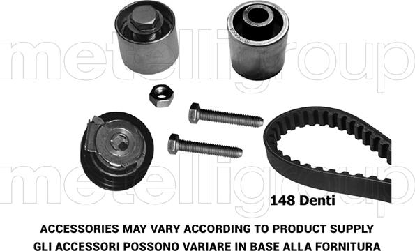 KWP TW046 - Комплект ангренажен ремък vvparts.bg