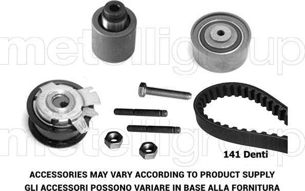 KWP TW040 - Комплект ангренажен ремък vvparts.bg