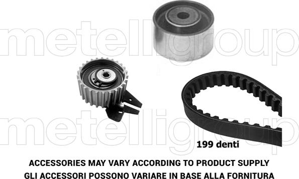 KWP TW080 - Комплект ангренажен ремък vvparts.bg