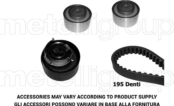 KWP TW198 - Комплект ангренажен ремък vvparts.bg