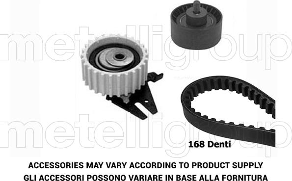 KWP TW160 - Комплект ангренажен ремък vvparts.bg