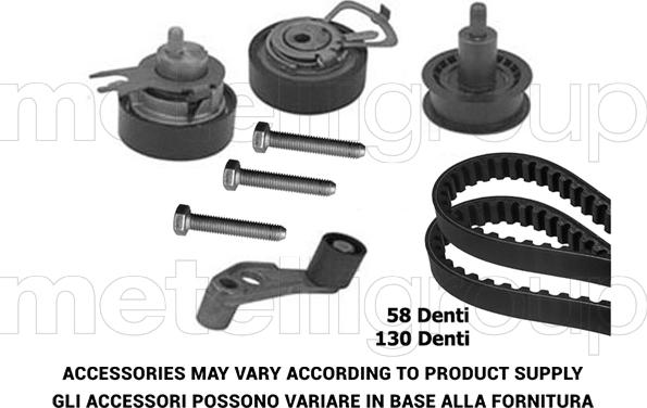 KWP TW100 - Комплект ангренажен ремък vvparts.bg