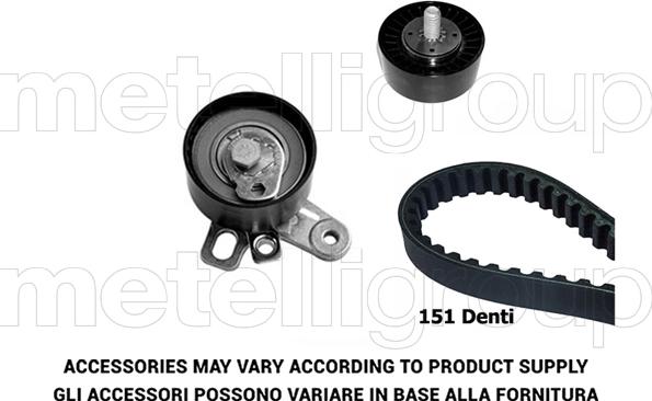 KWP TW182 - Комплект ангренажен ремък vvparts.bg