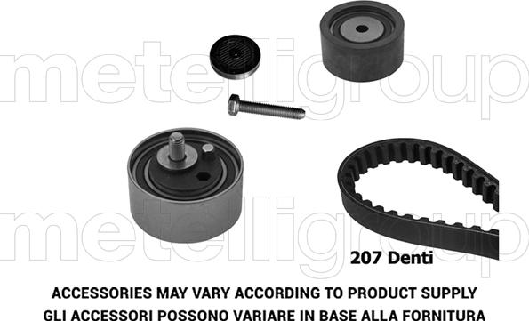 KWP TW171 - Комплект ангренажен ремък vvparts.bg