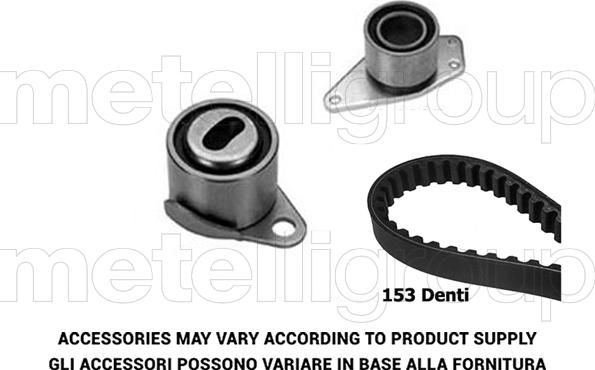 KWP TW358 - Комплект ангренажен ремък vvparts.bg