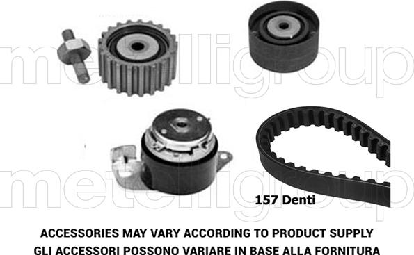 KWP TW363 - Комплект ангренажен ремък vvparts.bg