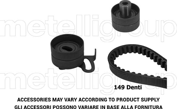 KWP TW308 - Комплект ангренажен ремък vvparts.bg