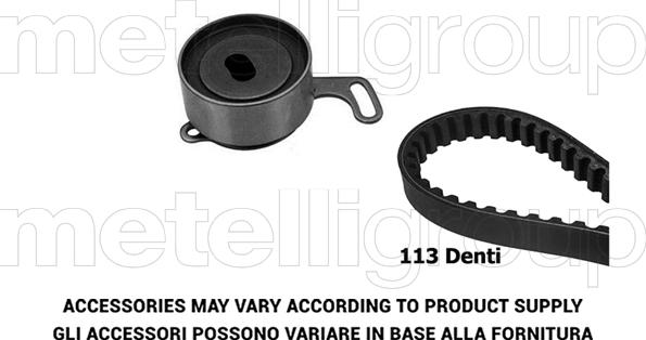 KWP TW302 - Комплект ангренажен ремък vvparts.bg