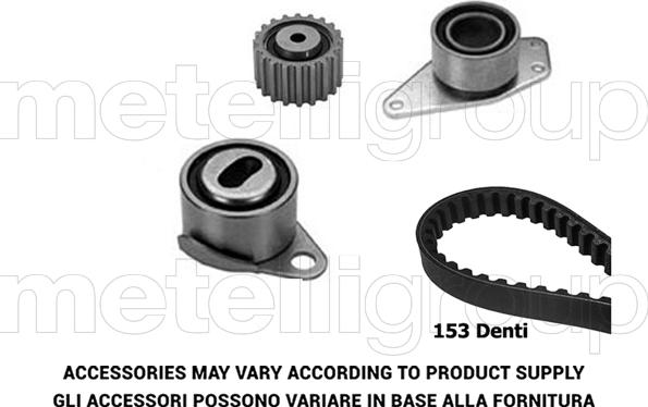 KWP TW337 - Комплект ангренажен ремък vvparts.bg