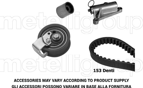 KWP TW372 - Комплект ангренажен ремък vvparts.bg