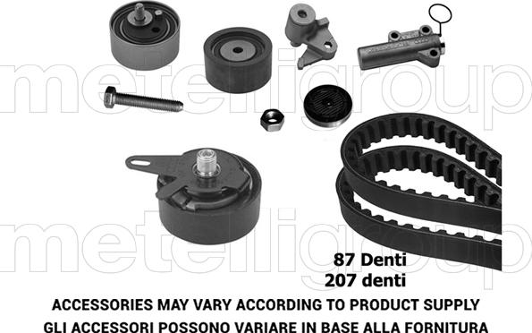 KWP TW377 - Комплект ангренажен ремък vvparts.bg