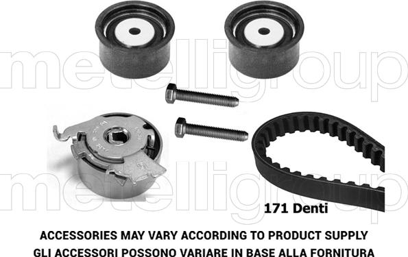 KWP TW264 - Комплект ангренажен ремък vvparts.bg