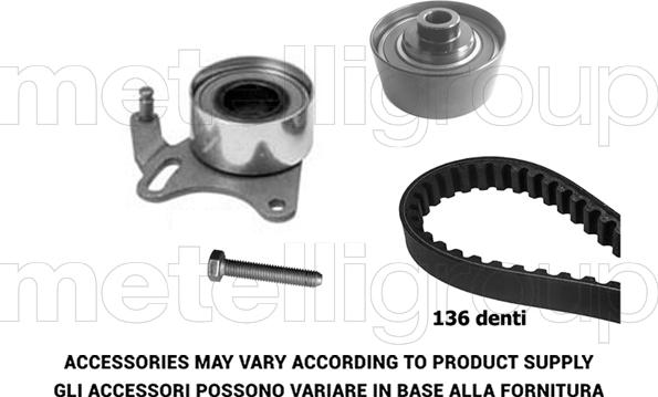 KWP TW206 - Комплект ангренажен ремък vvparts.bg