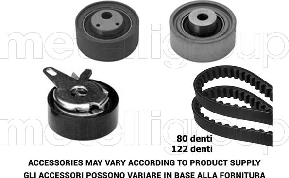 KWP TW202 - Комплект ангренажен ремък vvparts.bg