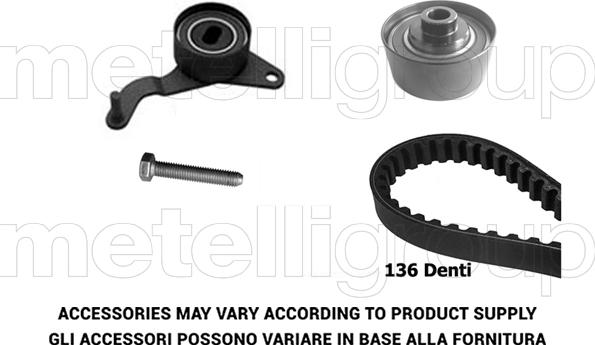 KWP TW207 - Комплект ангренажен ремък vvparts.bg