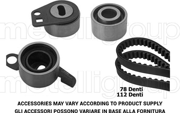 KWP TW214 - Комплект ангренажен ремък vvparts.bg