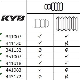 KYB 341007 - Амортисьор vvparts.bg