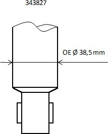 KYB 351700 - Амортисьор vvparts.bg