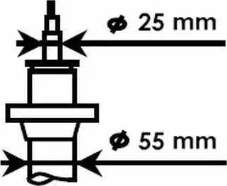 BOGE 36-D64-A - Амортисьор vvparts.bg