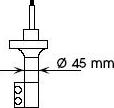 KYB 322026 - Амортисьор vvparts.bg