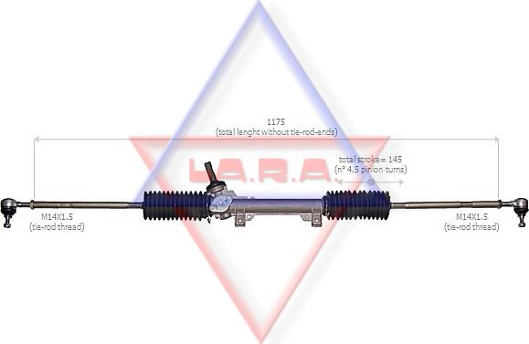 LA.R.A. 160011 - Кормилна кутия vvparts.bg