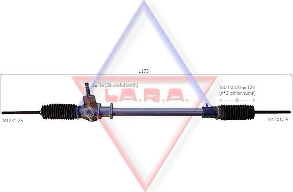 LA.R.A. 290015 - Кормилна кутия vvparts.bg