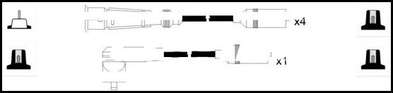 LEMARK HOES895 - Комплект запалителеи кабели vvparts.bg