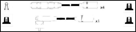 LEMARK HOES560 - Комплект запалителеи кабели vvparts.bg