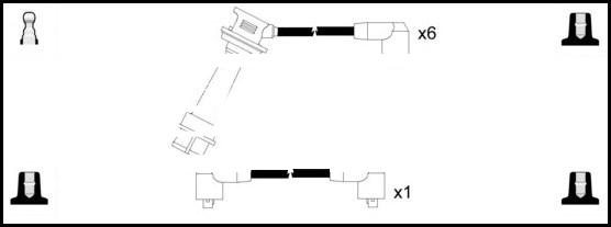 LEMARK HOES1130 - Комплект запалителеи кабели vvparts.bg