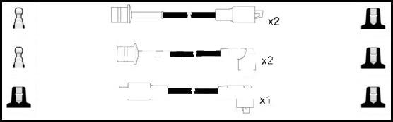 LEMARK HOES1132 - Комплект запалителеи кабели vvparts.bg