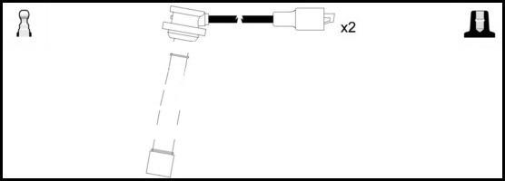 LEMARK HOES1171 - Комплект запалителеи кабели vvparts.bg